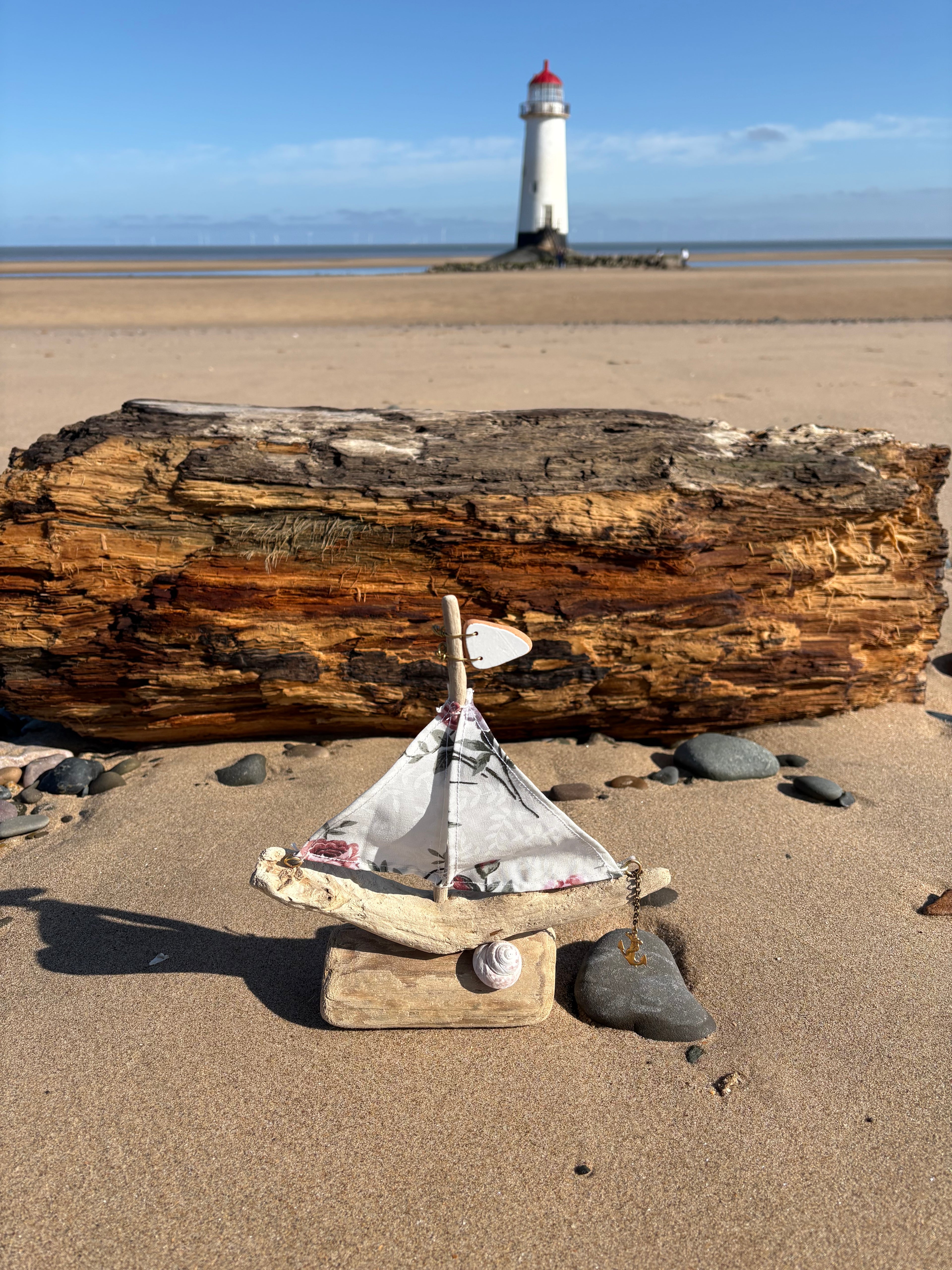 Driftwood Sailboat